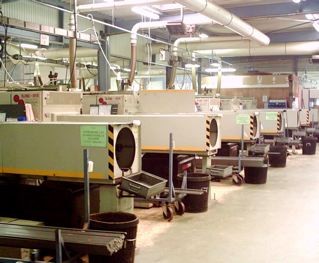 ligne de machines