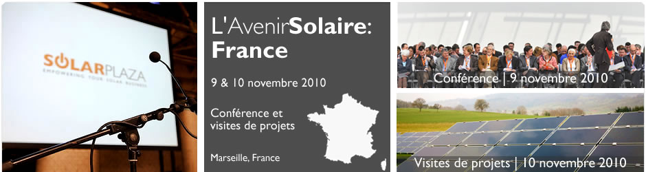 Conférence L'avenir solaire : France